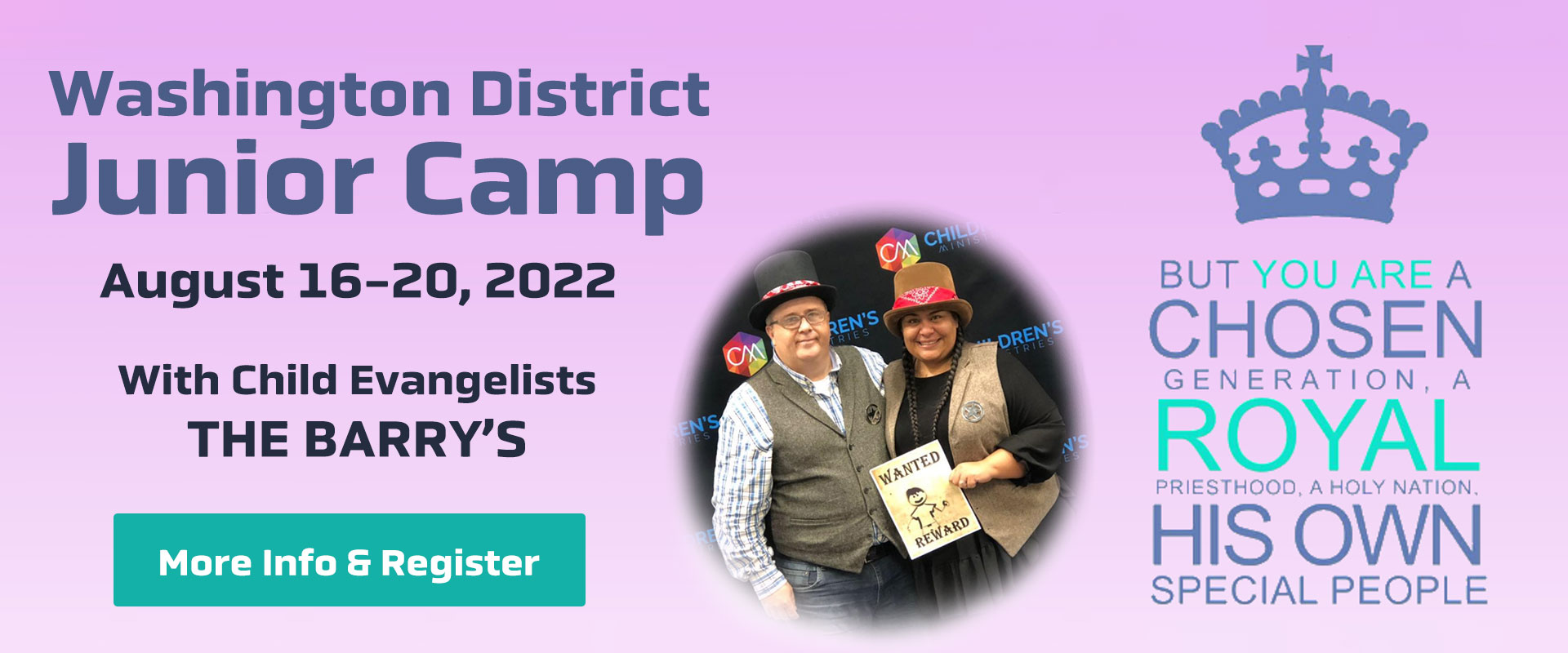 Washington District UPCI Junior Camp 2022